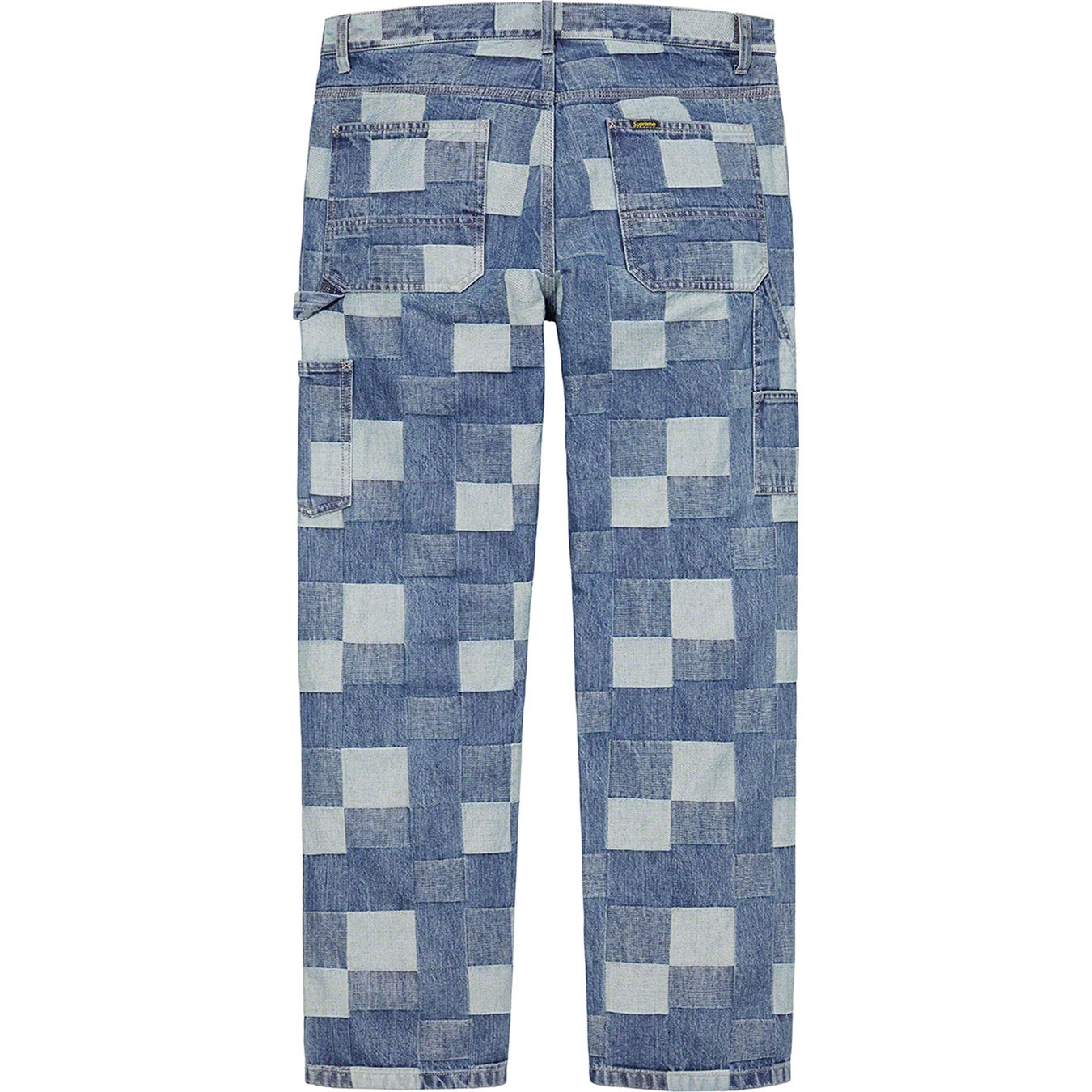 Patched Denim Painter Pant view 13